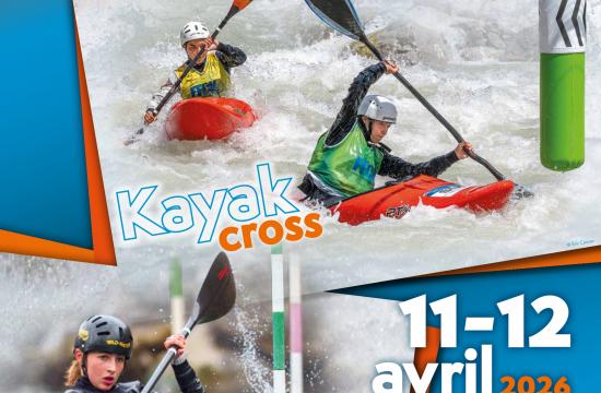 COUPE DE FRANCE KAYAK CROSS & SELECTIF NATIONAL 3 SLALOM –  11 ET 12 AVRIL 2026