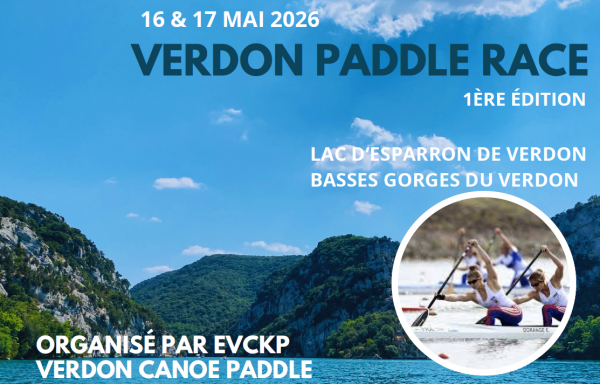 Verdon Paddle Race - Rassemblement Loisir - 16 et 17 Mai 2026